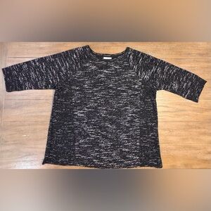 Liz Claiborne Black and White Blouse